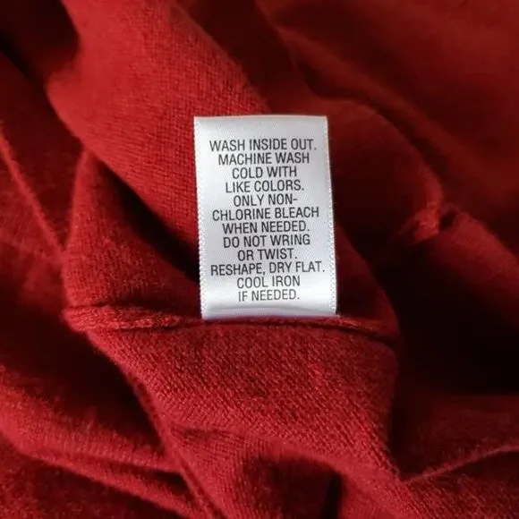 Sonoma Brick Red Soft Knit Crew Neck Sweater L - Picture 6 of 9
